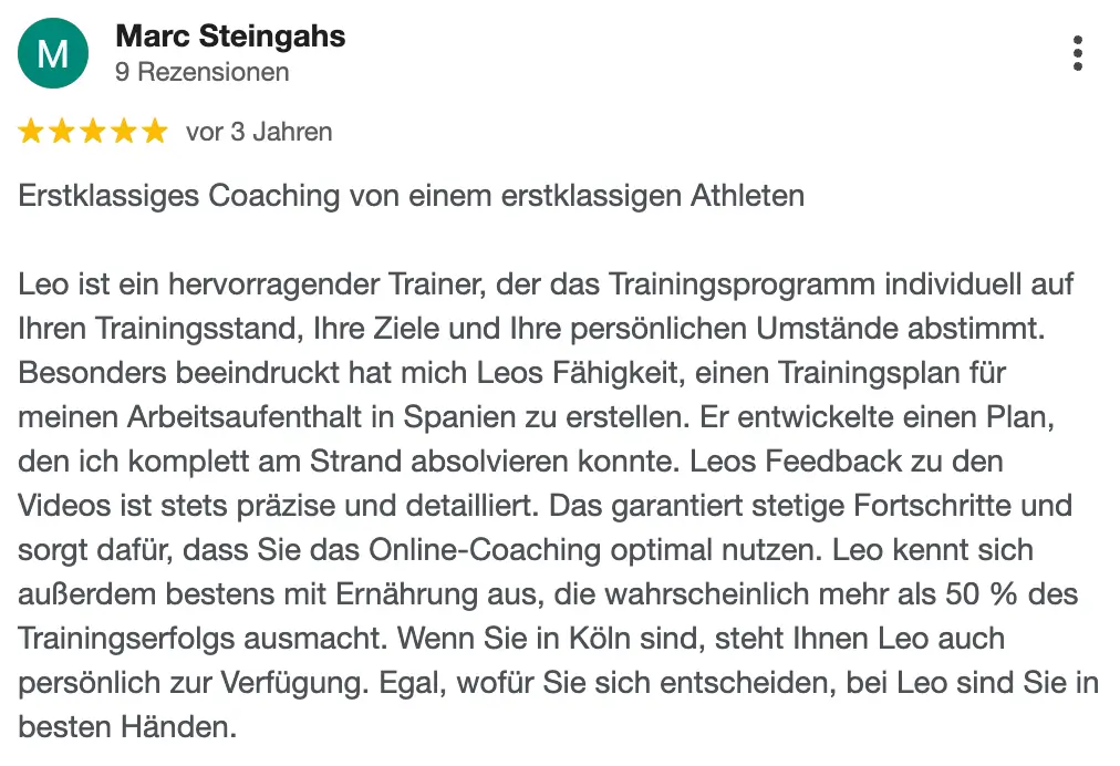 Google Bewertung