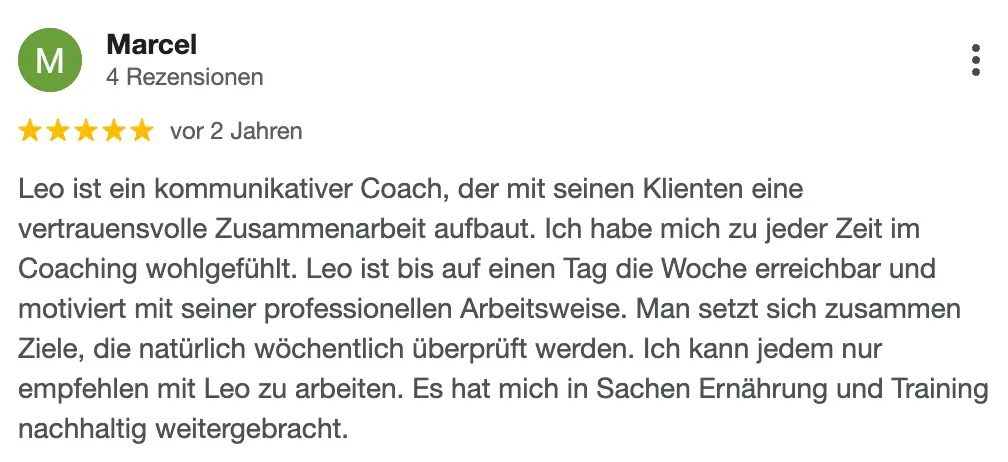 Google Bewertung