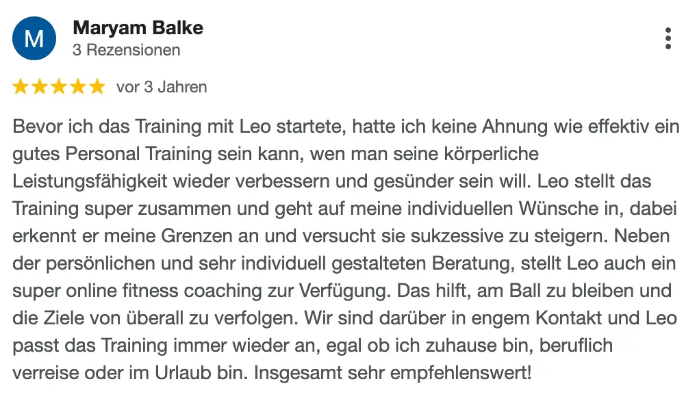Google Bewertung