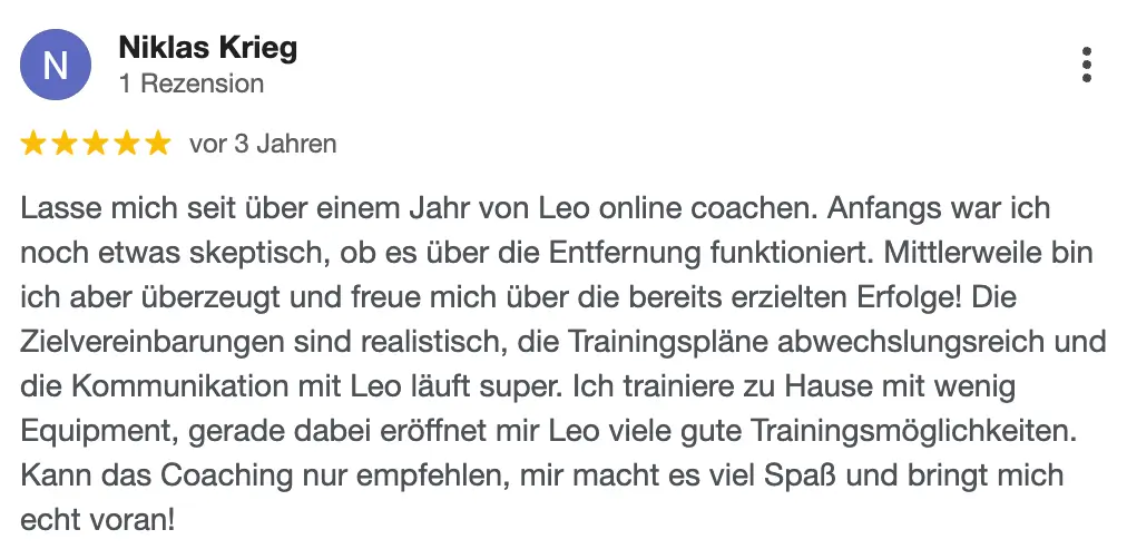 Google Bewertung