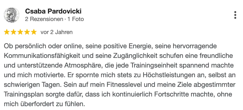 Google Bewertung