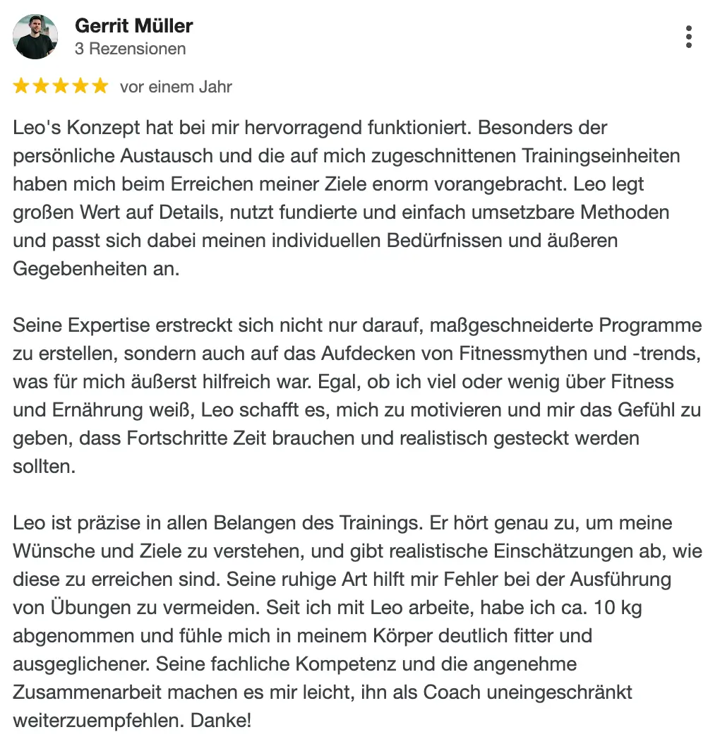 Google Bewertung