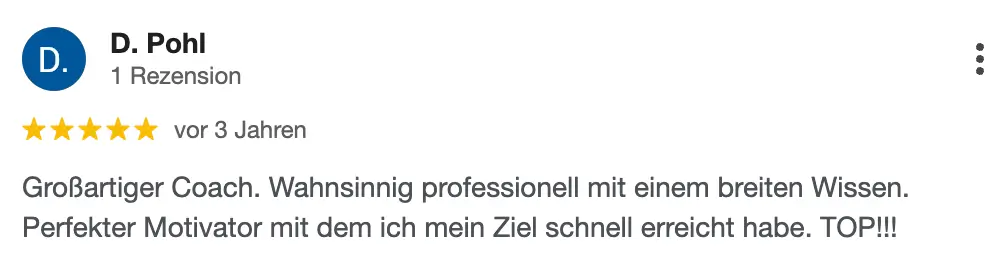 Google Bewertung